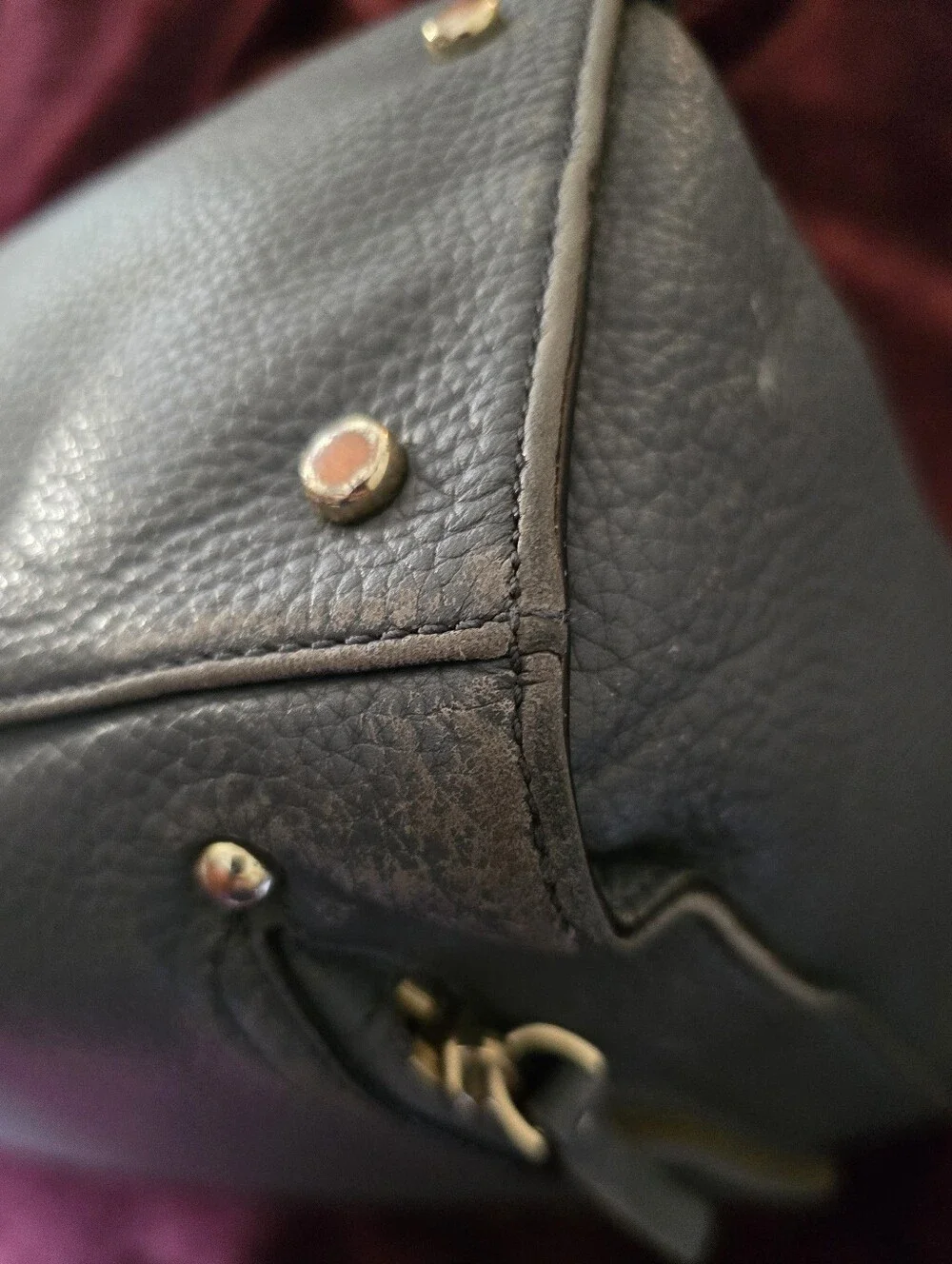 Kate Spade Baxter Street Large Tote/Work Bag In Asphalt. GUC